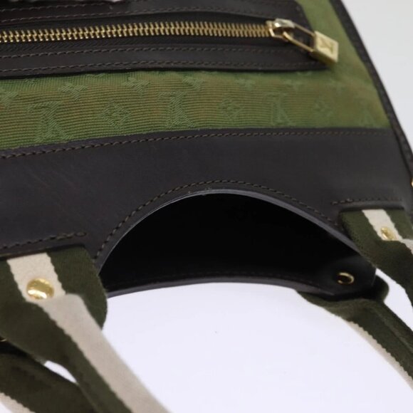 LOUIS VUITTON Monogram Mini Sac Catline Hand Bag TST Khaki M92327 LV Auth 76028 - Picture 12 of 15